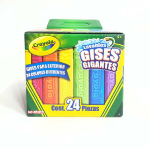 24 Gises Gigantes (tizas jumbo)