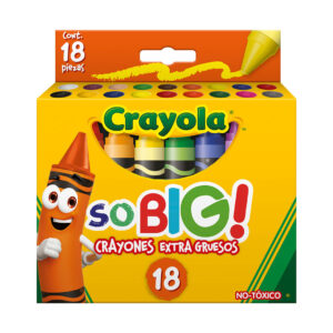 18 Crayones extra jumbo So Big