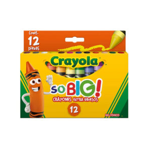 12 Crayones extra jumbo So Big