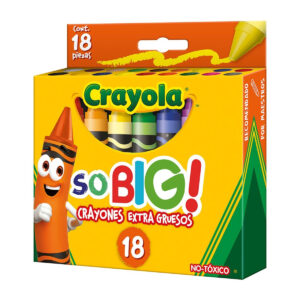 18 Crayones extra jumbo So Big