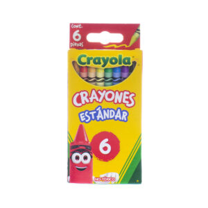 6 Crayones Estándar