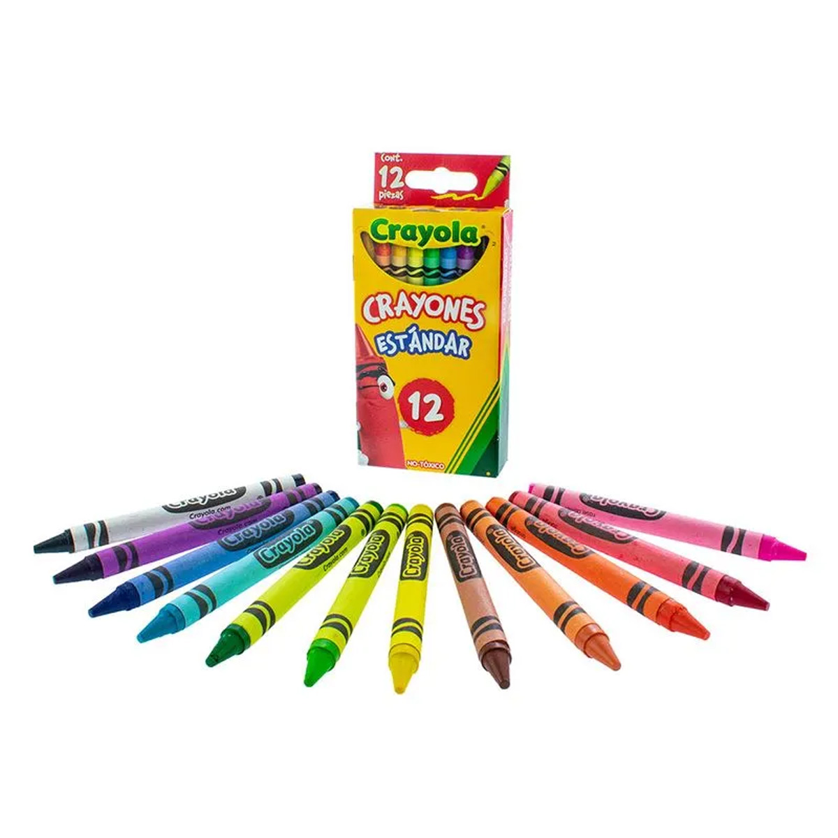 12 Crayones Estándar - Imagen 3