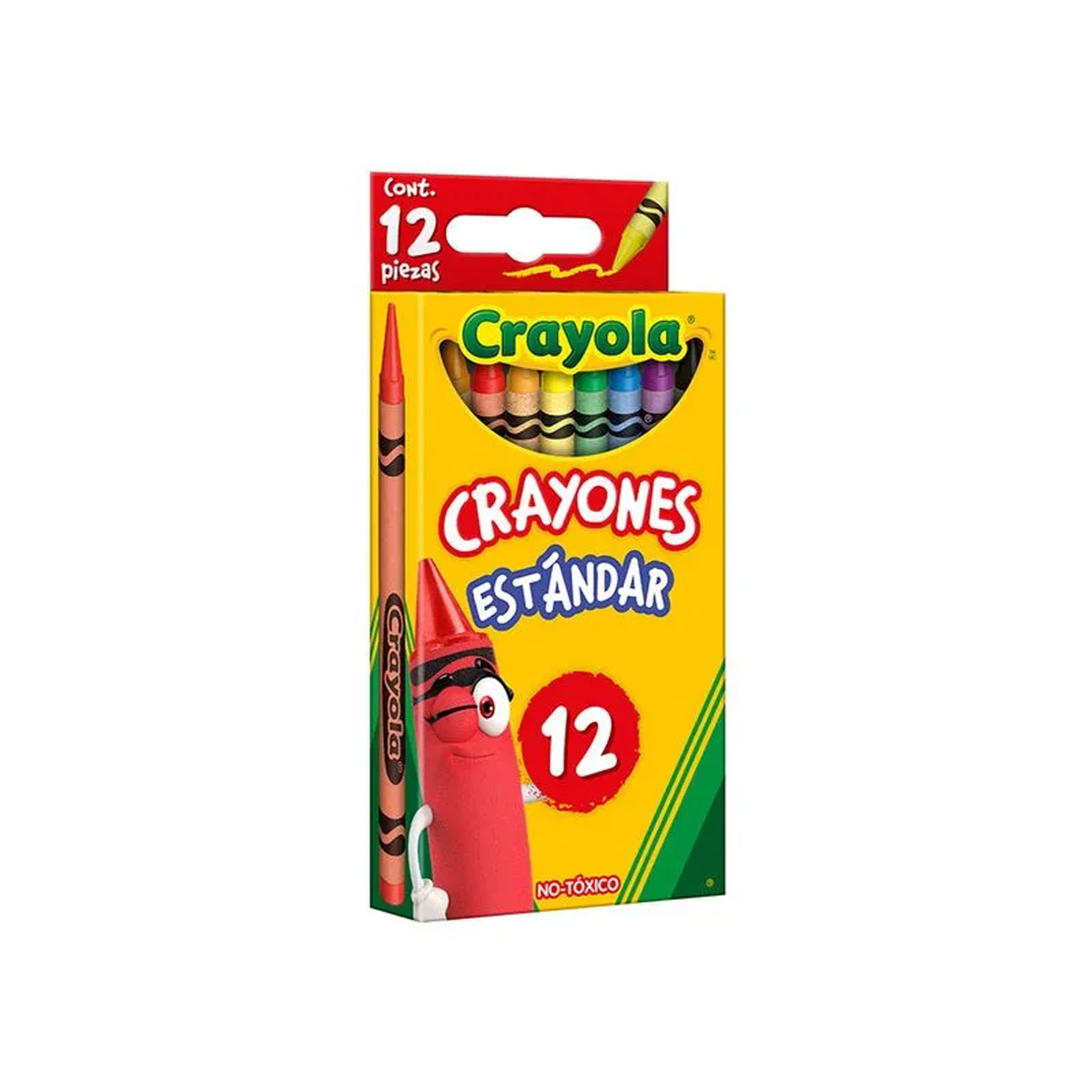 12 Crayones Estándar - Imagen 2