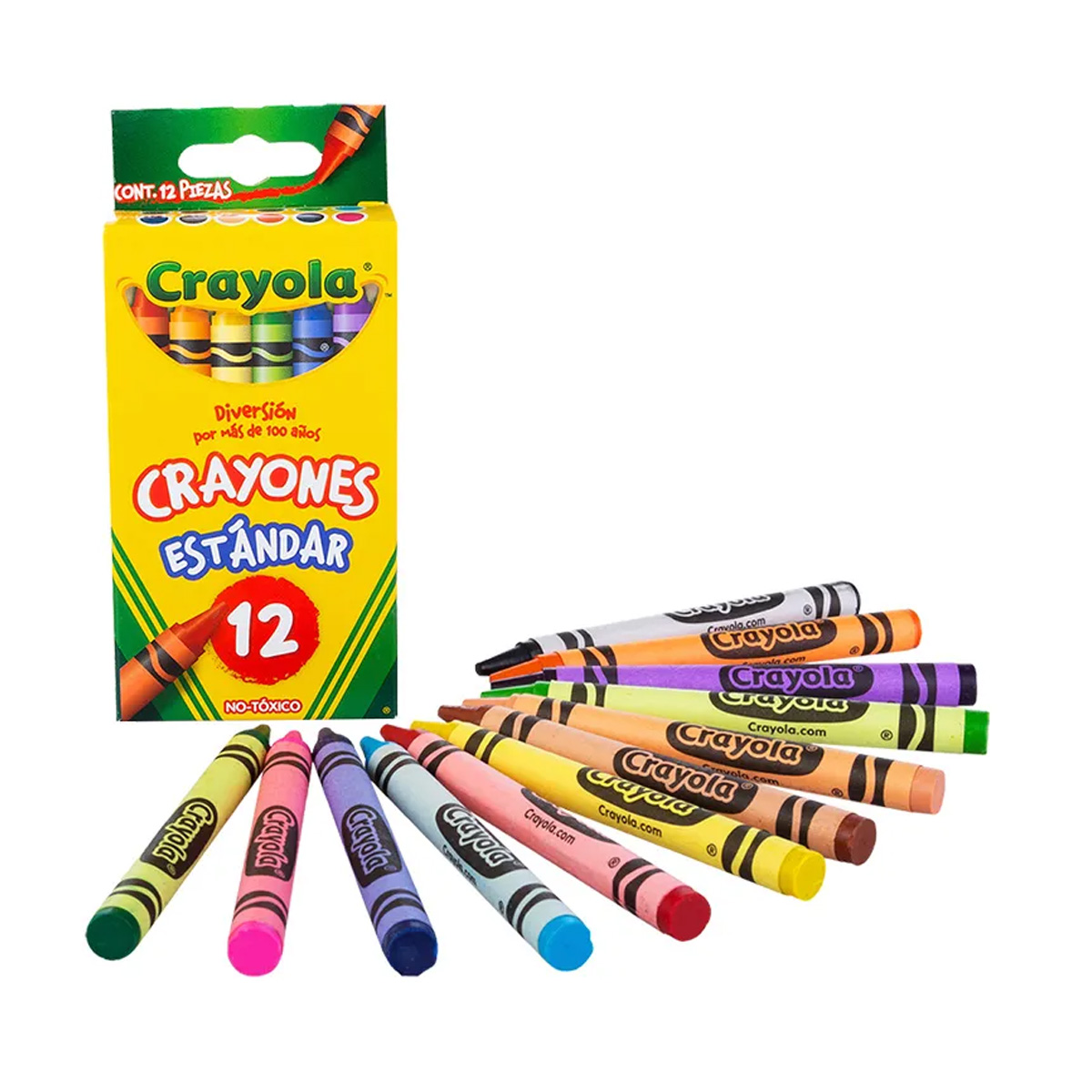 12 Crayones Estándar - Imagen 4