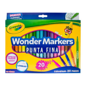 20 Marcadores Wonder Markers