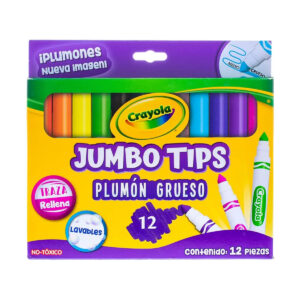 12 Marcadores Jumbotips