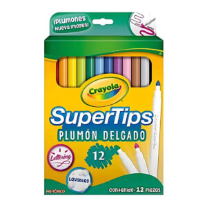 12 Plumones Supertips
