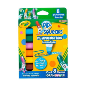 8 Marcadores Pip Squeaks