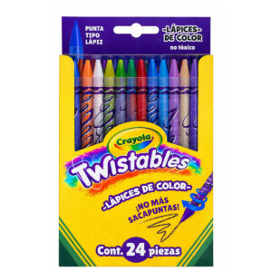 24 Lápices de Color Twistables ® (giratorios)